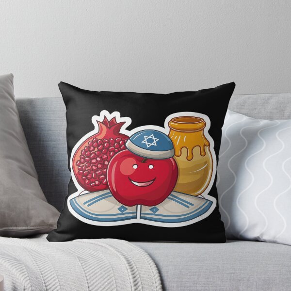 Item preview, Festive Rosh Hashanah Apple with Honey & Pomegranate designed and sold by YG - YiddisheGesheft.