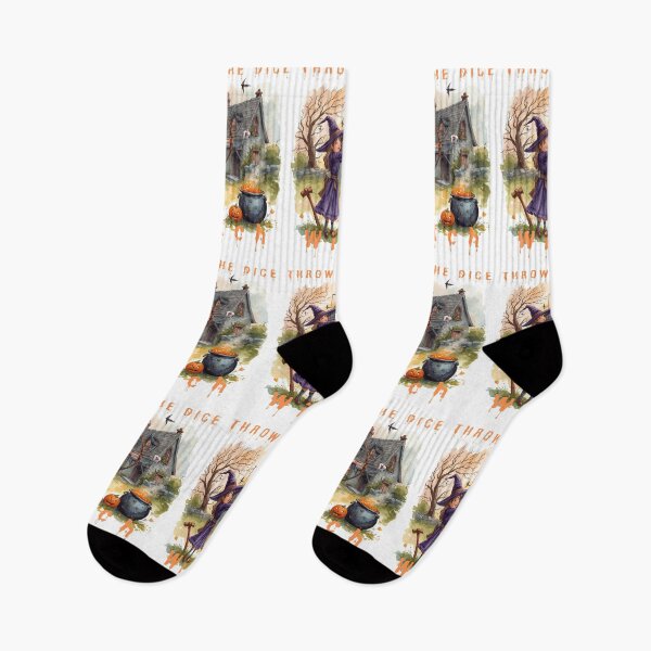 Item preview, Throw the Dice Witches – Funny Halloween Party Bunco Game for Women designed and sold by Lunaria Arts.