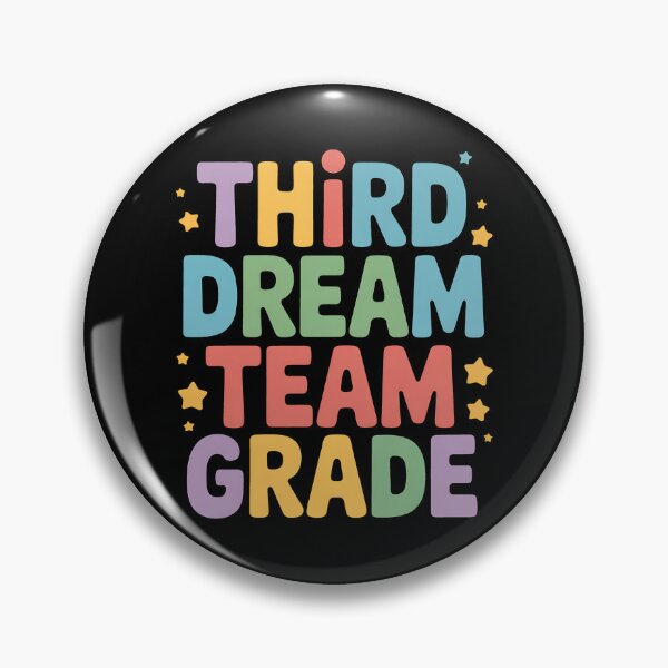 Item preview, Third Grade Dream Team First Day of 3rd Grade Teachers designed and sold by BakeryDozen.