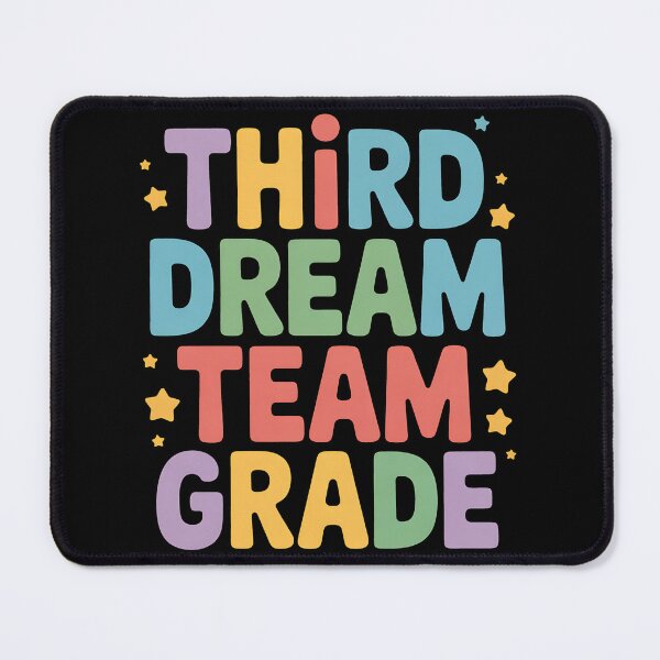Item preview, Third Grade Dream Team First Day of 3rd Grade Teachers designed and sold by BakeryDozen.