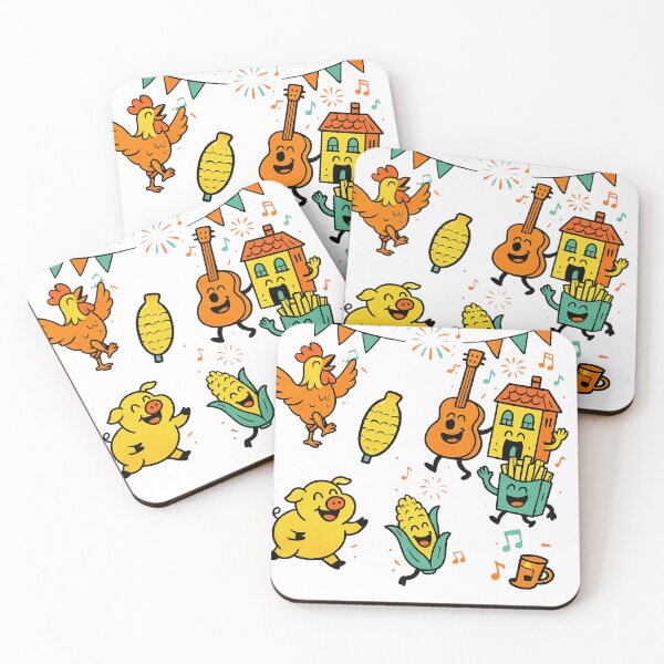 Item preview, Born & Raised Bash – Dancing Corn and Chicken Crew designed and sold by tee.crush.