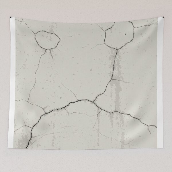 Item preview, Cracked Wall Illusion – Pareidolia Abstract designed and sold by Neuroscribble.
