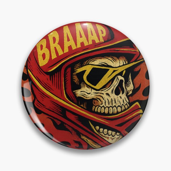 Item preview, Dirt Bike “Braap” Motocross Rider Helmet Design – MX & Enduro Biker Life designed and sold by FlipFlop7.