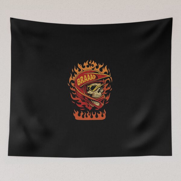 Item preview, Dirt Bike “Braap” Motocross Rider Helmet Design – MX & Enduro Biker Life designed and sold by FlipFlop7.