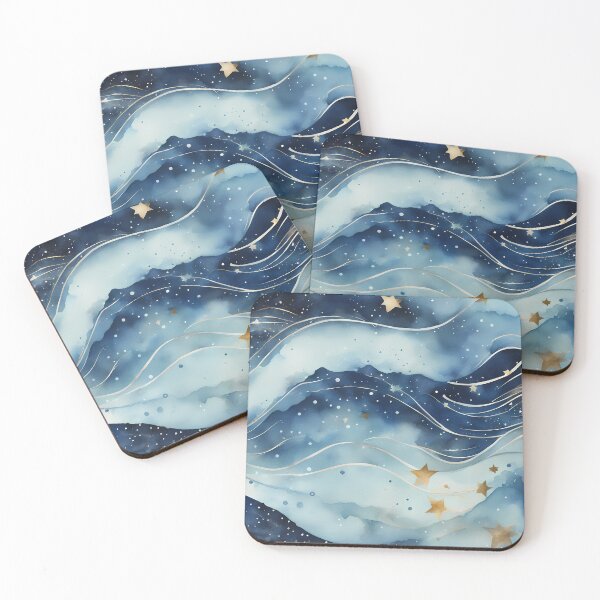 Item preview, Fantasy Blue Wave Space designed and sold by CalmnessbyChoice.
