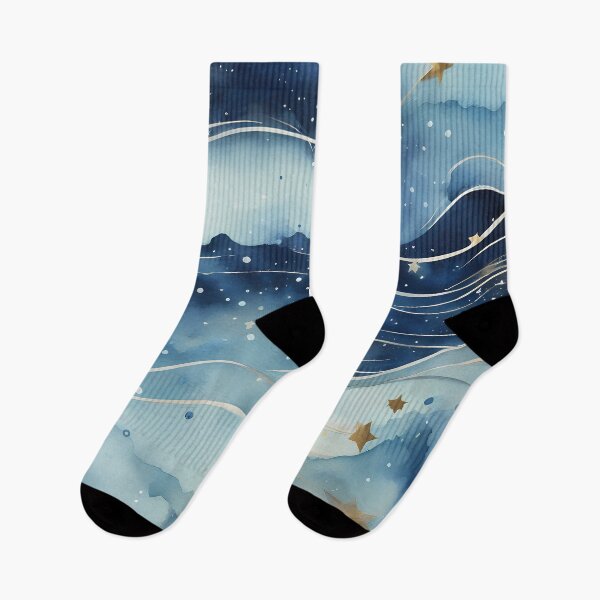 Item preview, Fantasy Blue Wave Space designed and sold by CalmnessbyChoice.