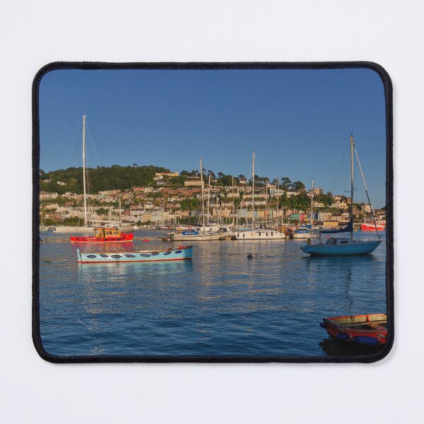 Item preview, Sunset over Kingswear on the river dart from Dartmouth Devon England UK designed and sold by John Gilham - Landscape Photography.