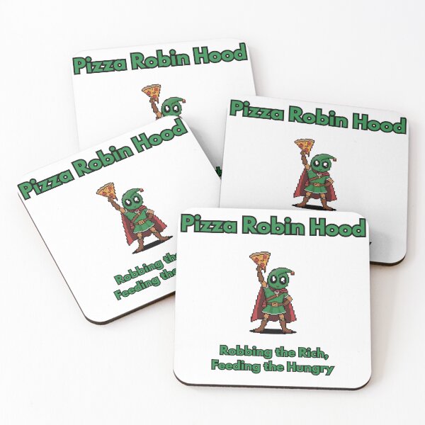 Item preview, Pizza Robin Hood– Robbing the Rich, Feeding the Hungry designed and sold by InfinitiTees.