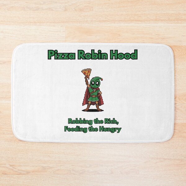 Item preview, Pizza Robin Hood– Robbing the Rich, Feeding the Hungry designed and sold by InfinitiTees.