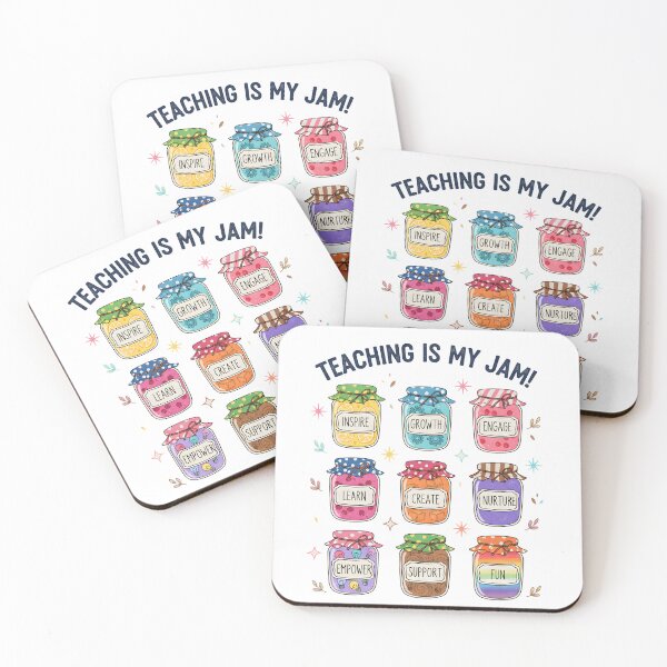 Item preview, Teaching Is My Jam Cute Teacher Appreciation Gifts Back to School designed and sold by DesignsByAnett.