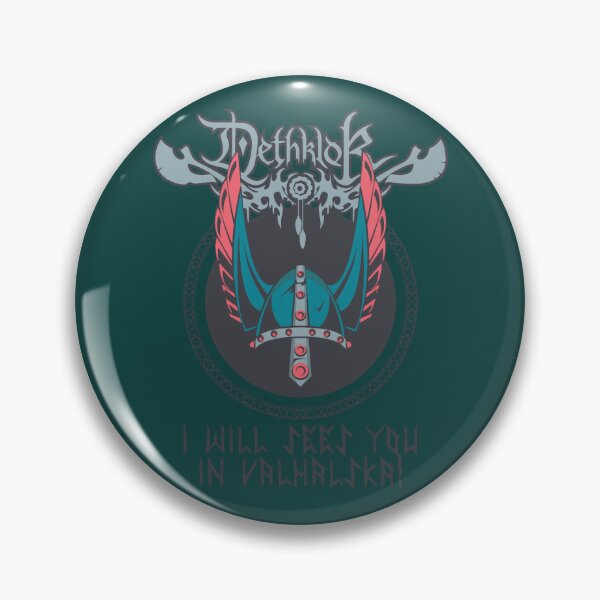 Item preview, Dethklok - I will sees you in Valhalska! designed and sold by avalyncaudil.