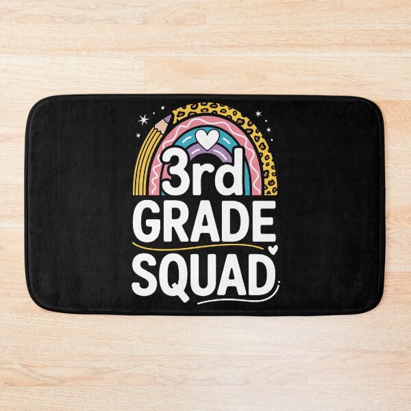 Item preview, Third Grade Squad 3rd Grade Team Retro First Day of School designed and sold by BakeryDozen.