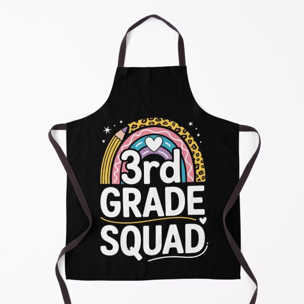Item preview, Third Grade Squad 3rd Grade Team Retro First Day of School designed and sold by BakeryDozen.
