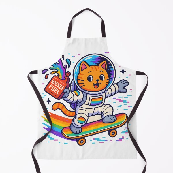 Item preview, Pride Skate Cat in Space designed and sold by FreddyE.