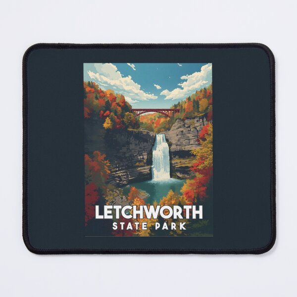 Item preview, A Vintage Illustration of Letchworth State Park designed and sold by GoodOldVintage.