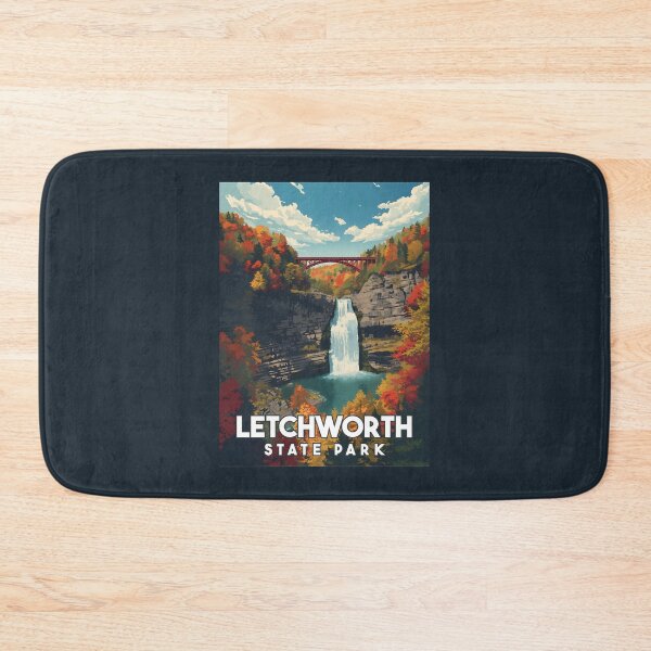Item preview, A Vintage Illustration of Letchworth State Park designed and sold by GoodOldVintage.