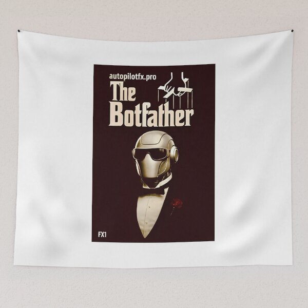 Item preview, The Botfather of FX – Movie Poster Hoodie designed and sold by AutopilotFX1.
