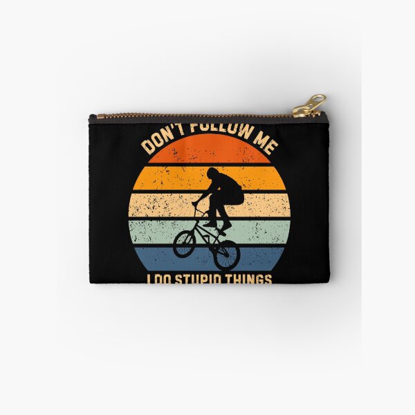 Item preview, Funny BMX Rider Don't Follow Me Sarcastic Retro designed and sold by StrideSuccess.