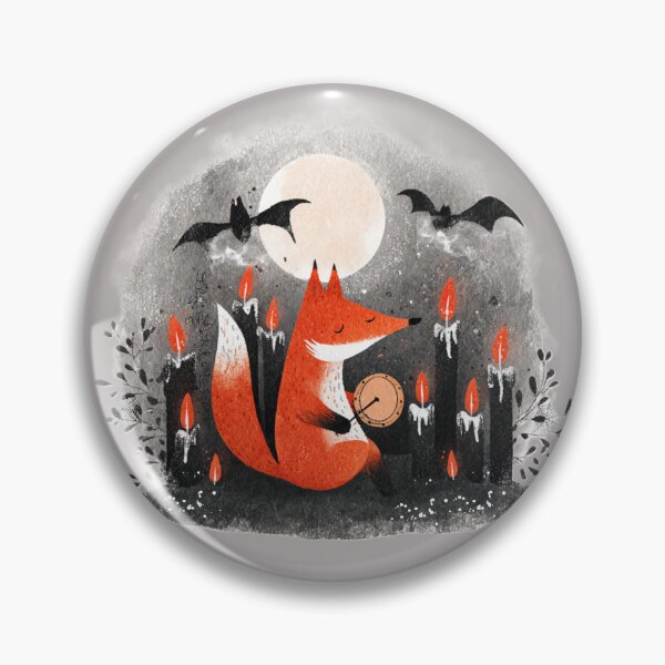 Item preview, Fox with Tambourine designed and sold by Zentuary.