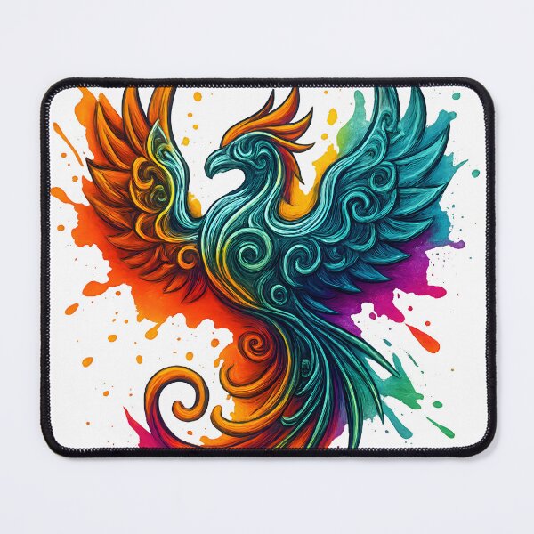 Item preview, Tribal Phoenix Color Splash designed and sold by FreddyE.