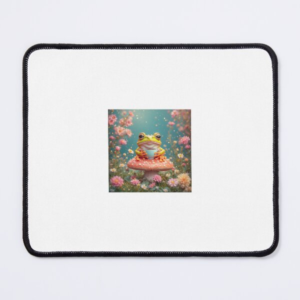 Item preview, Kawaii Frog Coffee Time designed and sold by PixelVibe782.