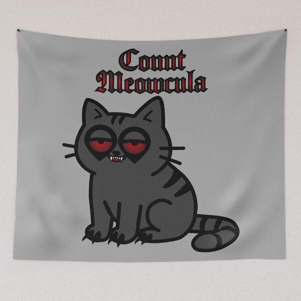 Item preview, Cat. Count Meowcula 3. Series designed and sold by ZorianArt.