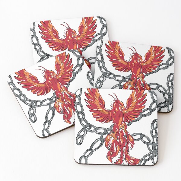 Item preview, Phoenix Breaking Chains – Freedom & Rebirth Art designed and sold by Lcenriquezb.