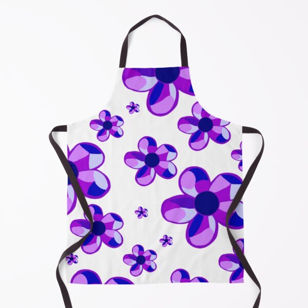 Item preview, Retro purple flower design designed and sold by Rhi-21.