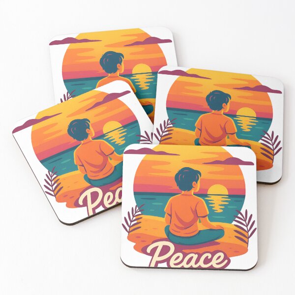 Item preview, Peace vibe-Sunset view designed and sold by AMAOZ.