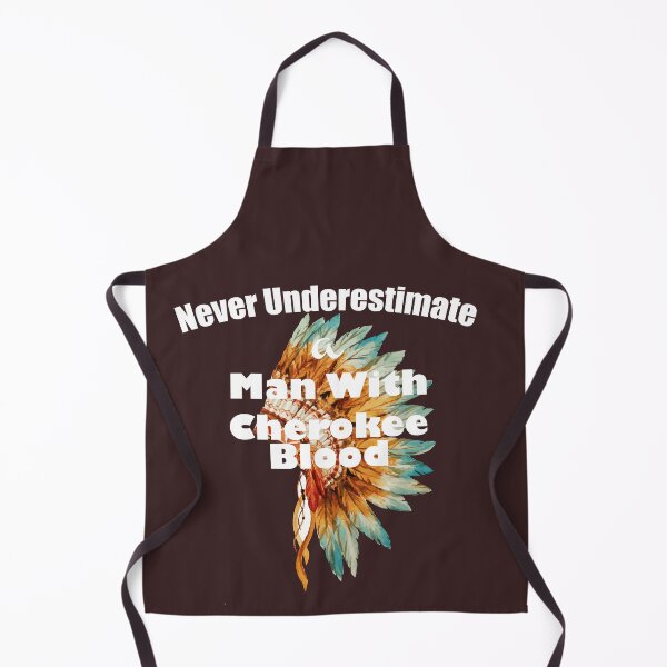 Item preview, Never underestimate a man with Cherokee blood designed and sold by inkwear.