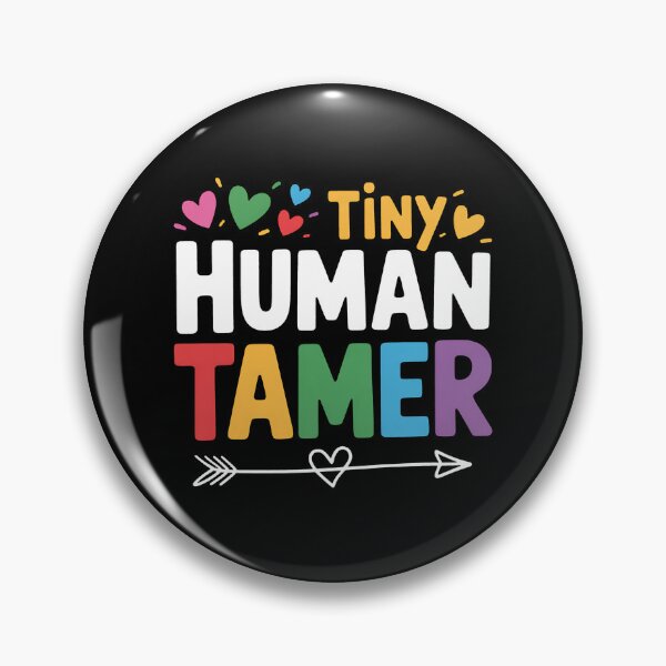 Item preview, Tiny Human Tamer Teacher Kindergarten Elementary School designed and sold by BakeryDozen.