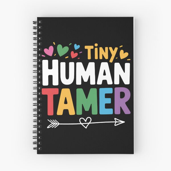 Item preview, Tiny Human Tamer Teacher Kindergarten Elementary School designed and sold by BakeryDozen.