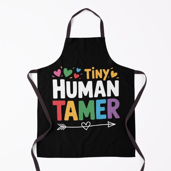 Item preview, Tiny Human Tamer Teacher Kindergarten Elementary School designed and sold by BakeryDozen.