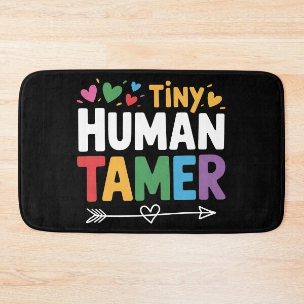 Item preview, Tiny Human Tamer Teacher Kindergarten Elementary School designed and sold by BakeryDozen.