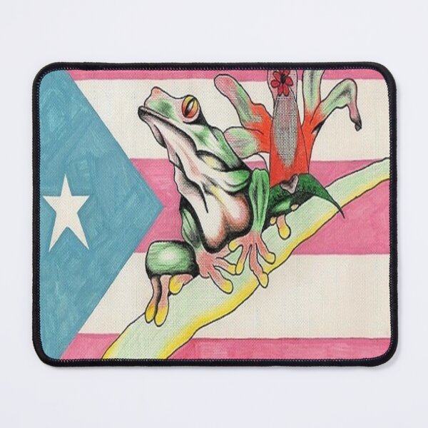 Item preview, Coqui and Puerto Rican Flag designed and sold by CipherSoul.
