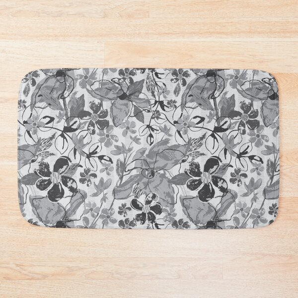 Item preview, Jewel Toned Boho - Gypsy Garden - Dark to Light Grays designed and sold by Lynne Adams.