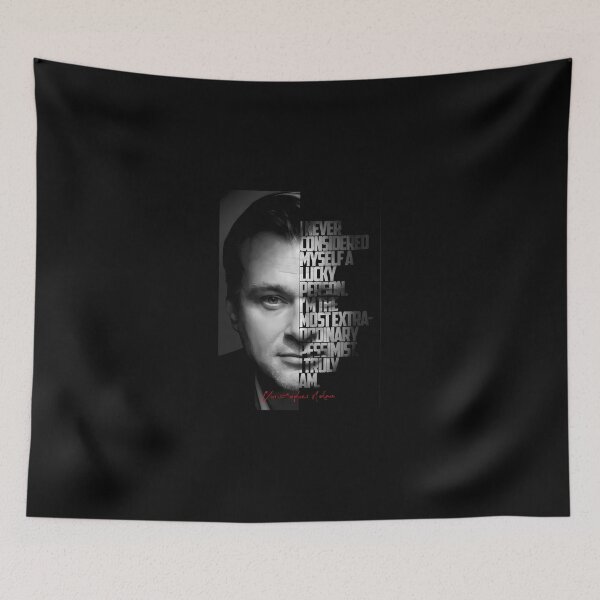 Item preview, Black And White Christopher Nolan Quote. designed and sold by JoleenHance.