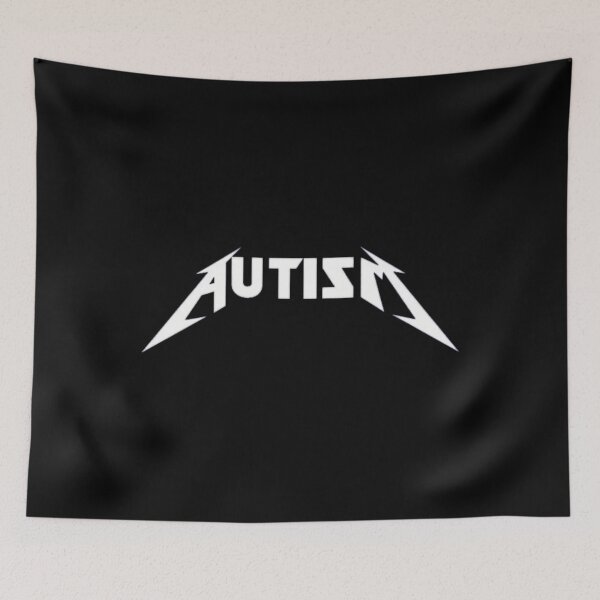 Item preview, Autism Metal Font designed and sold by bronnvalbonw.