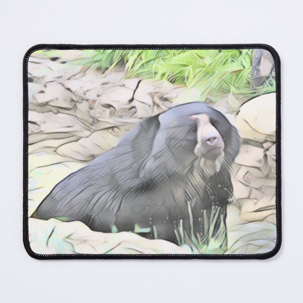 Item preview, Bear Resting in Natural Habitat In Watercolour designed and sold by Fearless-Fox.