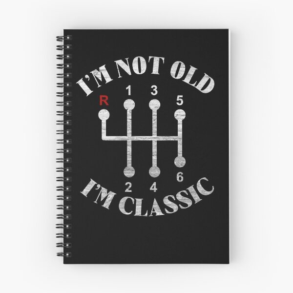 Item preview, Funny Car Manual Gearbox Graphic - I'm Not Old I'm Classic designed and sold by BornBorn.