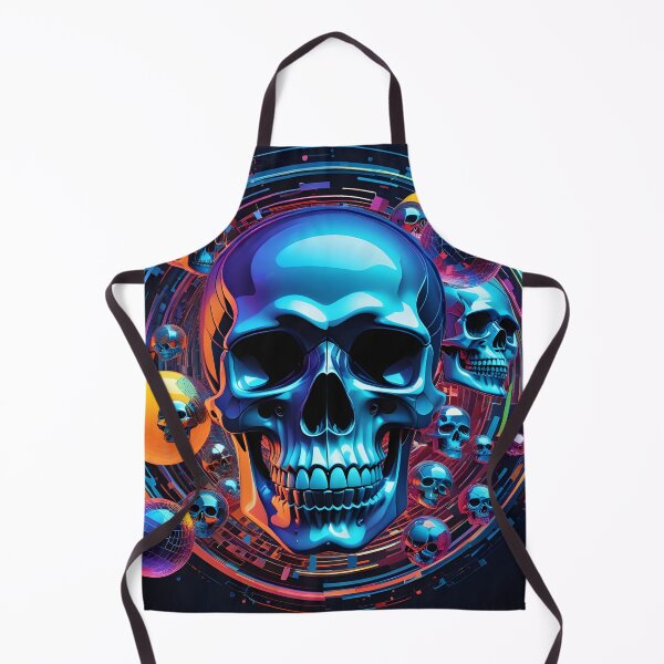 Item preview, Ghostly Skull Disco Sticker designed and sold by artmanikin.