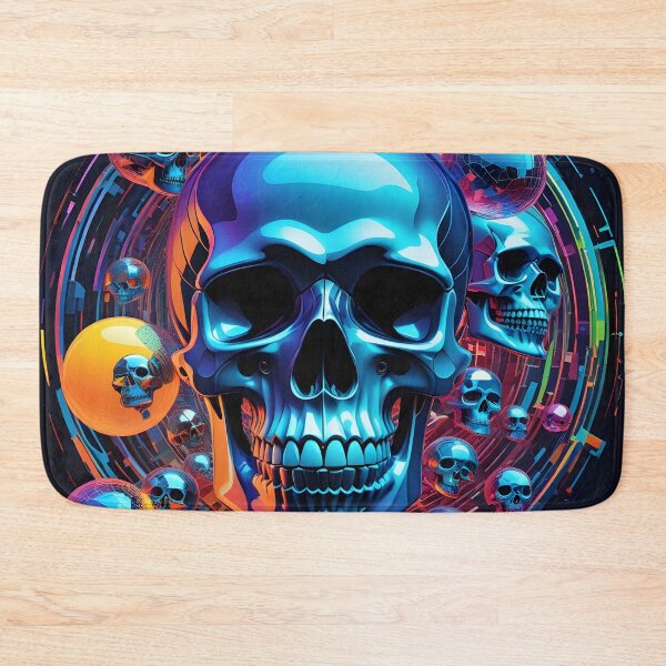 Item preview, Ghostly Skull Disco Sticker designed and sold by artmanikin.