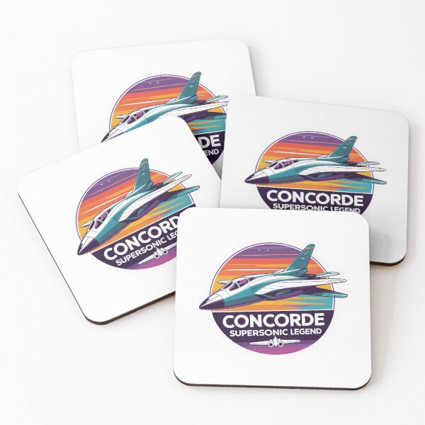 Item preview, Concorde Supersonic Sticker – Classic Supersonic Jet Aviation Design designed and sold by ShadowSteel.