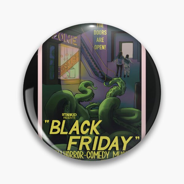 Item preview, Black Friday Vintage Poster designed and sold by WilmaKindle.