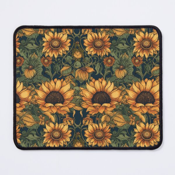 Item preview, Chic Blooming Sunflower Illustration For Floral Theme designed and sold by RoyalStarsPatts.