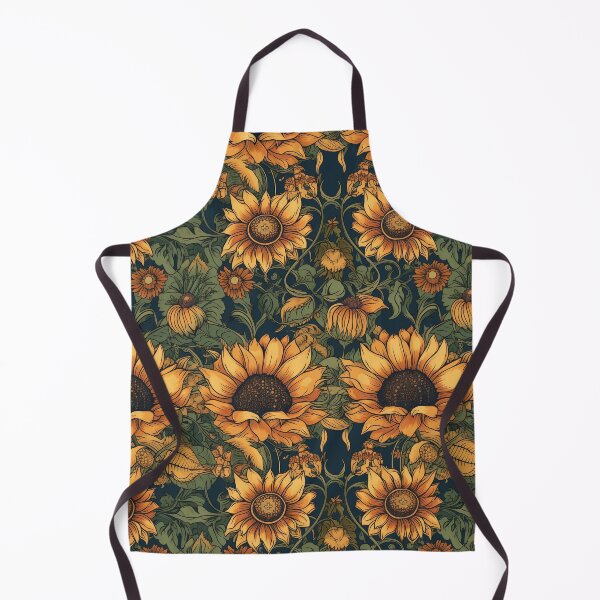 Item preview, Chic Blooming Sunflower Illustration For Floral Theme designed and sold by RoyalStarsPatts.