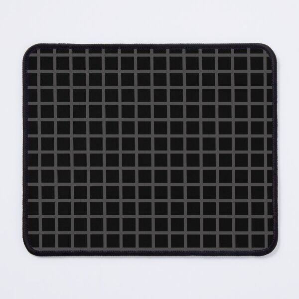 Item preview, Black And Gray Grid Pattern designed and sold by sasyall.
