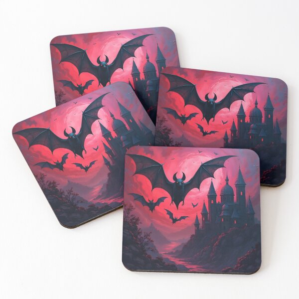 Item preview, Vampire Bat Frenzy T-Shirt designed and sold by artmanikin.