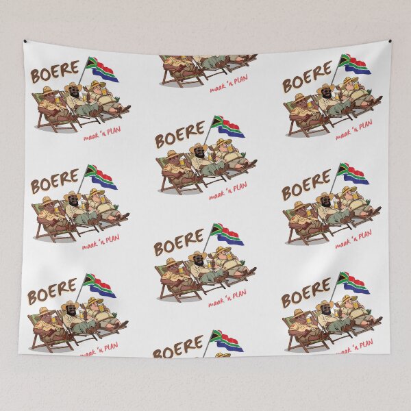 Item preview, Boere maak 'n plan designed and sold by Slum-Alley.