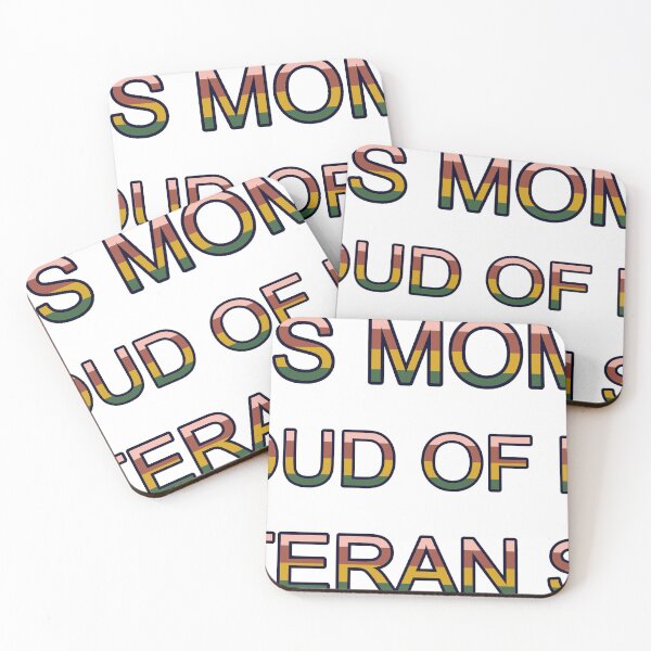 Item preview, This Mom Is Proud Of Her Veteran Son Uplifting designed and sold by TheIconSmith.